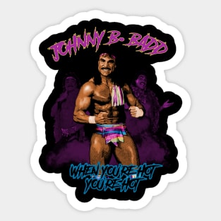 Johnny B. Badd Sticker